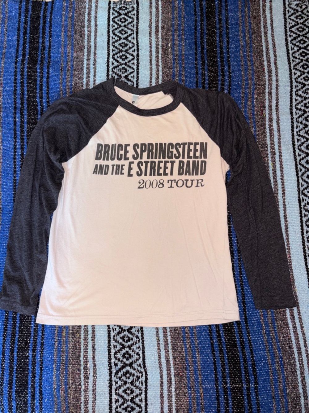 Bruce Springsteen and the E Street Band 2008 Concert Tour Raglan Shirt